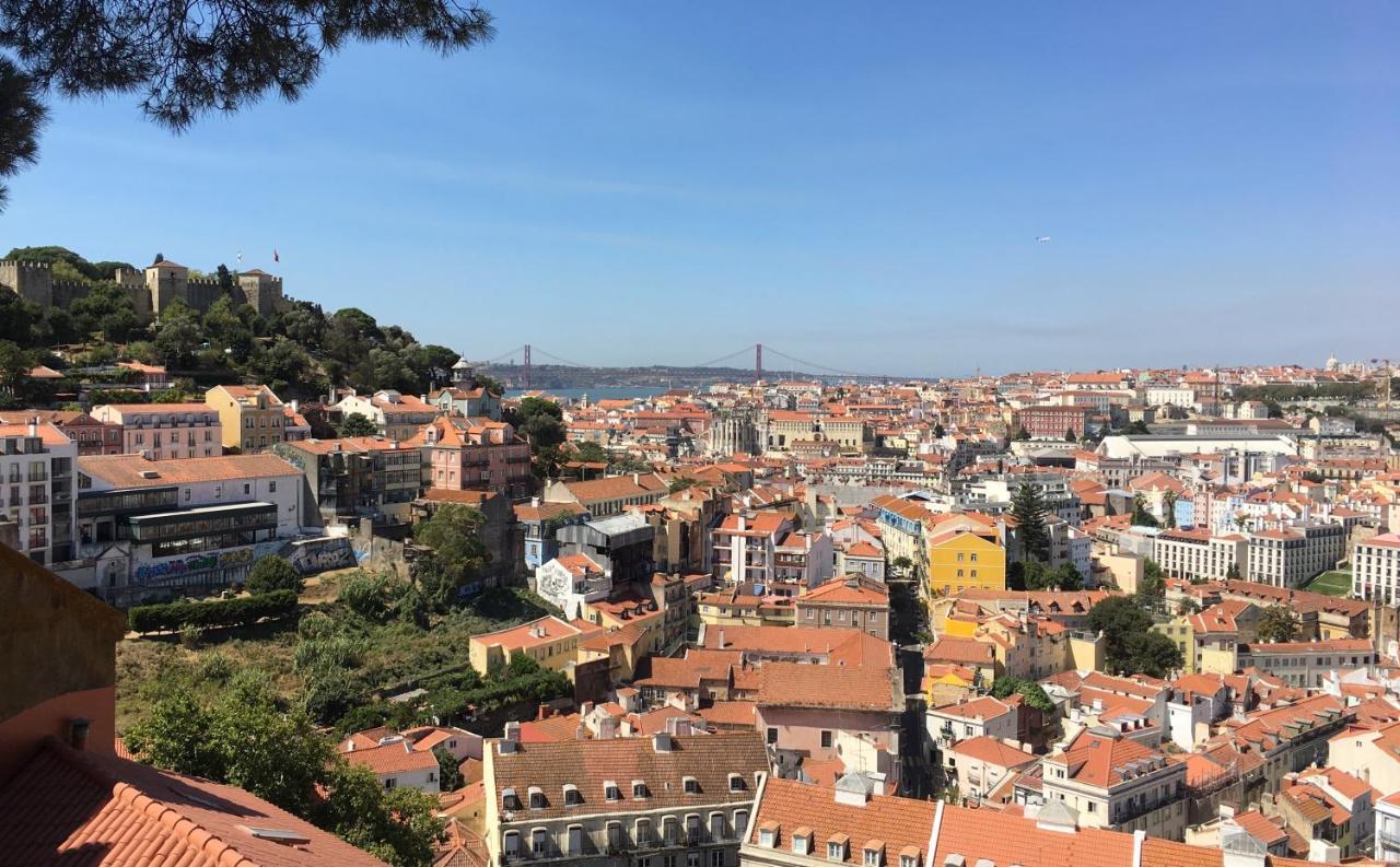 Stroll To Coffee Shops Near A Renovated Hillside Apartment In Graca Lisboa Ngoại thất bức ảnh